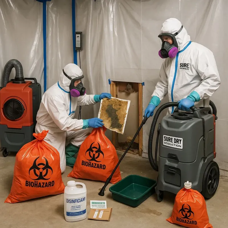Contaminated Water Handling Protocols process in Garrett, WA